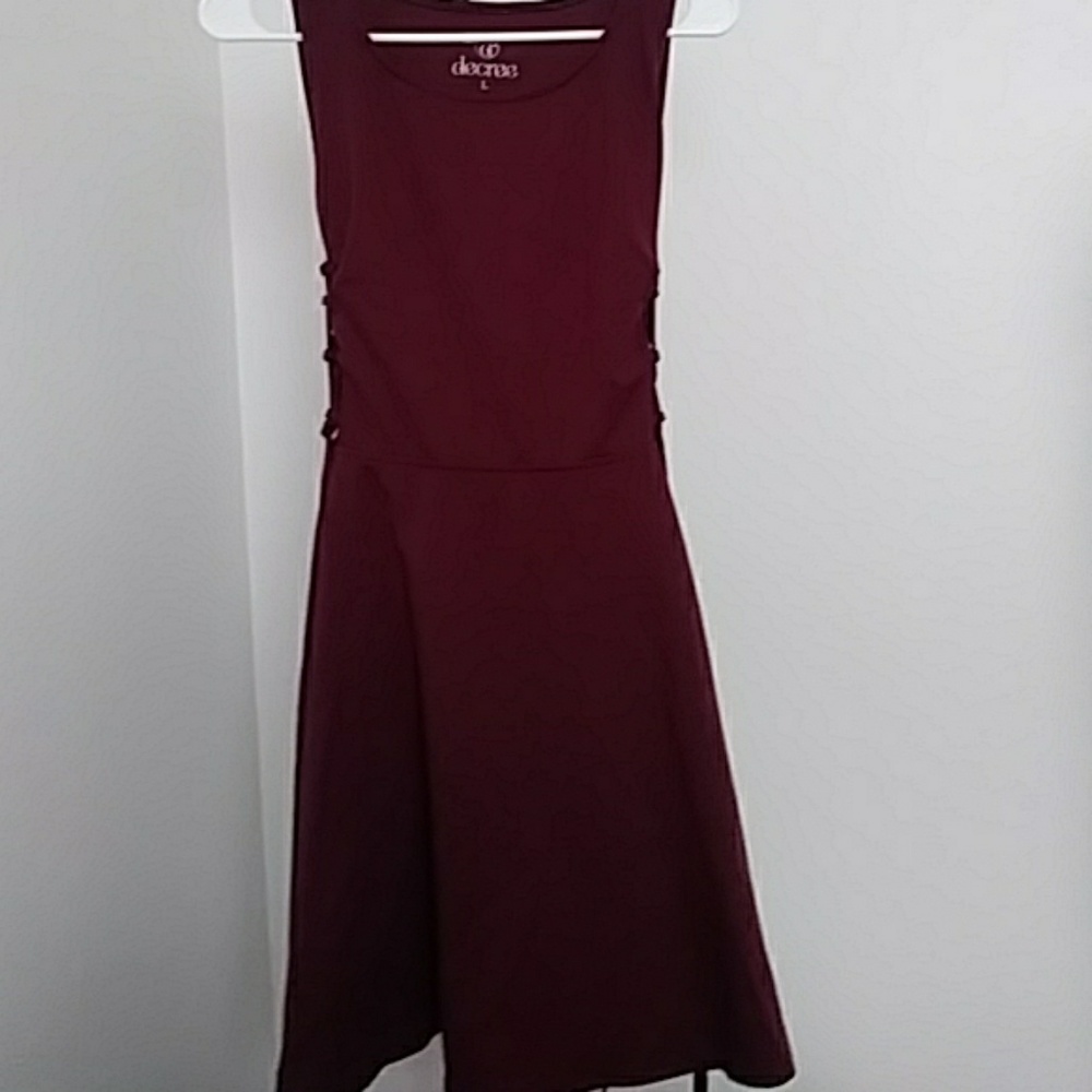 Maroon dress